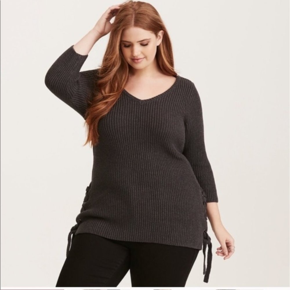 Torrid V-neck sweater